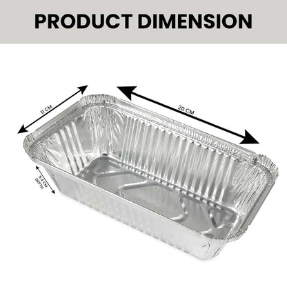 Claret Aluminium Food Container | 660 ml