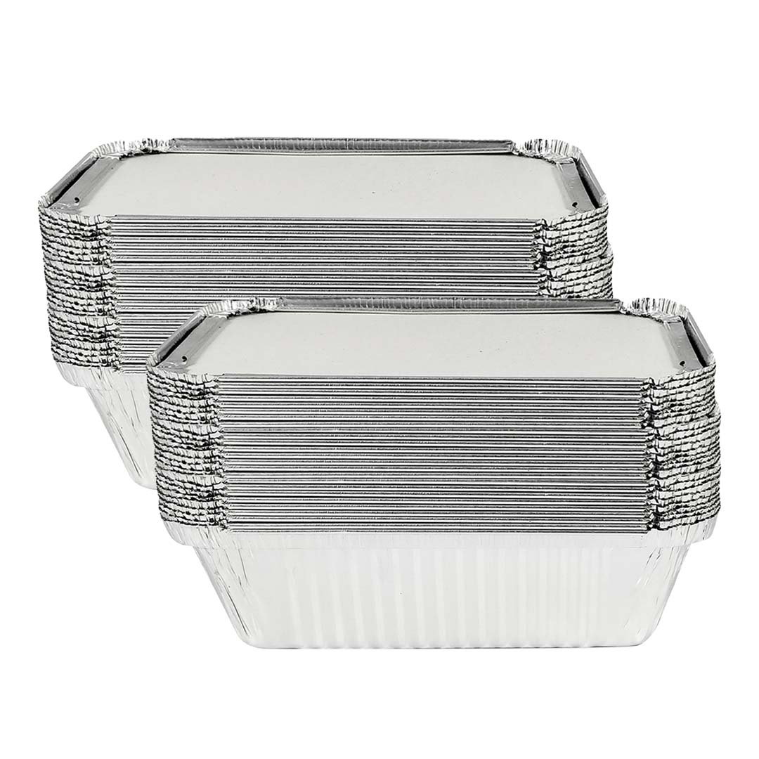 Claret Aluminium Food Container | 660 ml