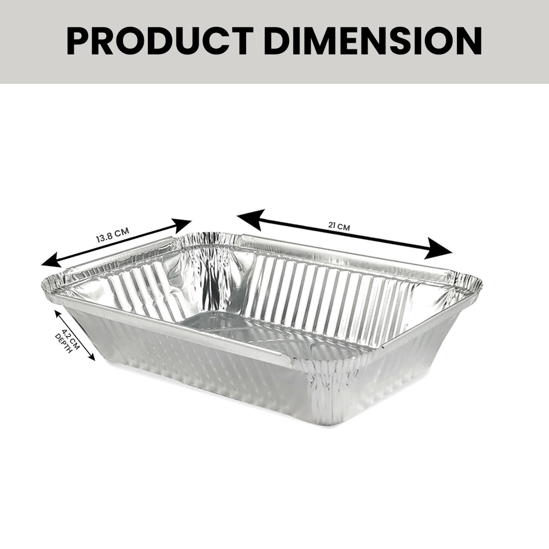 Claret Aluminium Food Container | 750 ml