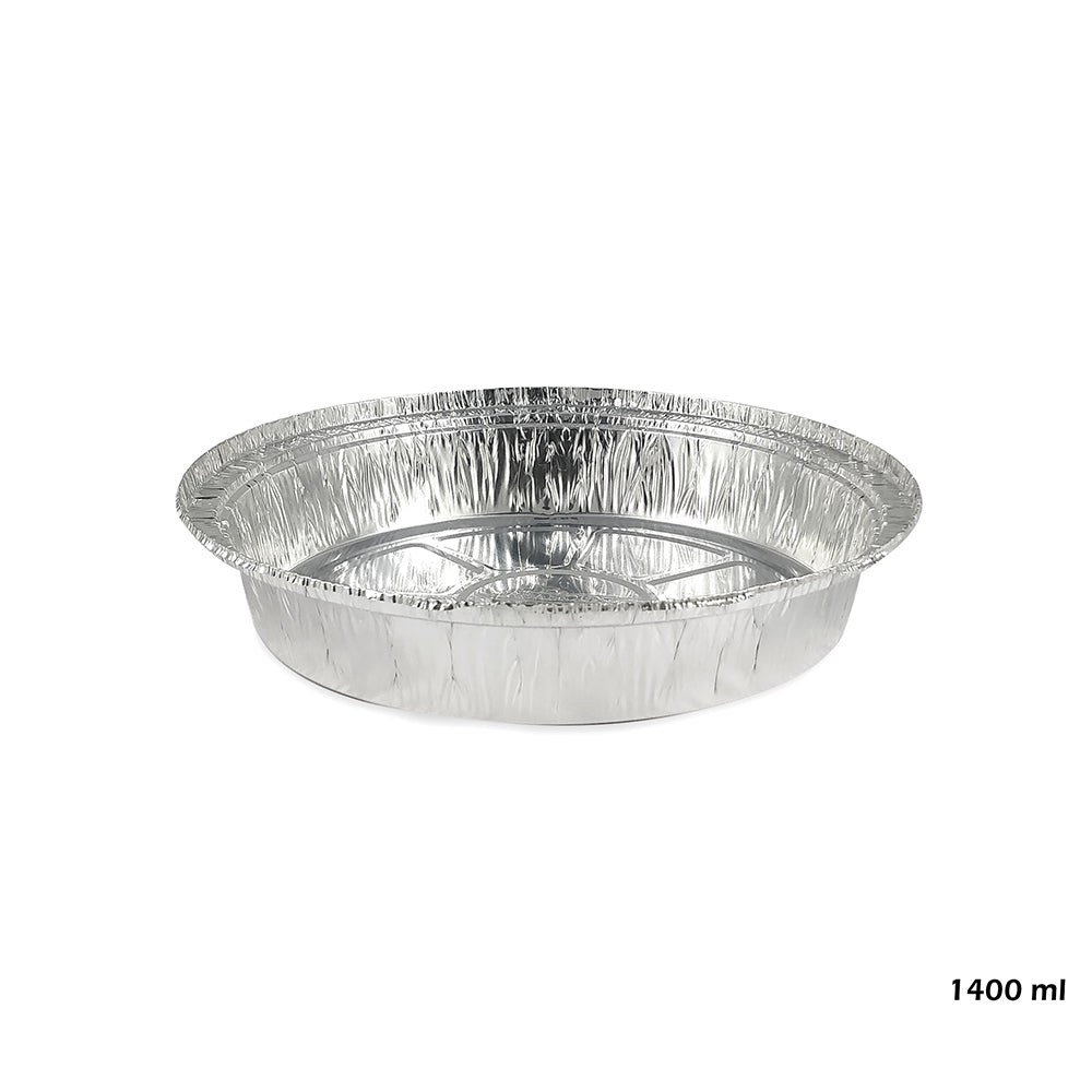 Claret Aluminium Food Container 9 Inch Bakery | 1400 ml