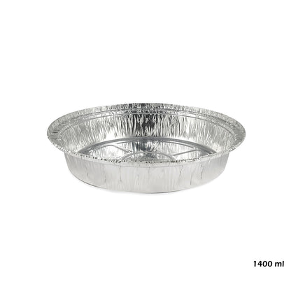 Claret Aluminium Food Container 9 Inch Bakery | 1400 ml