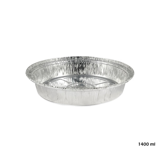 Claret Aluminium Food Container 9 Inch Bakery | 1400 ml