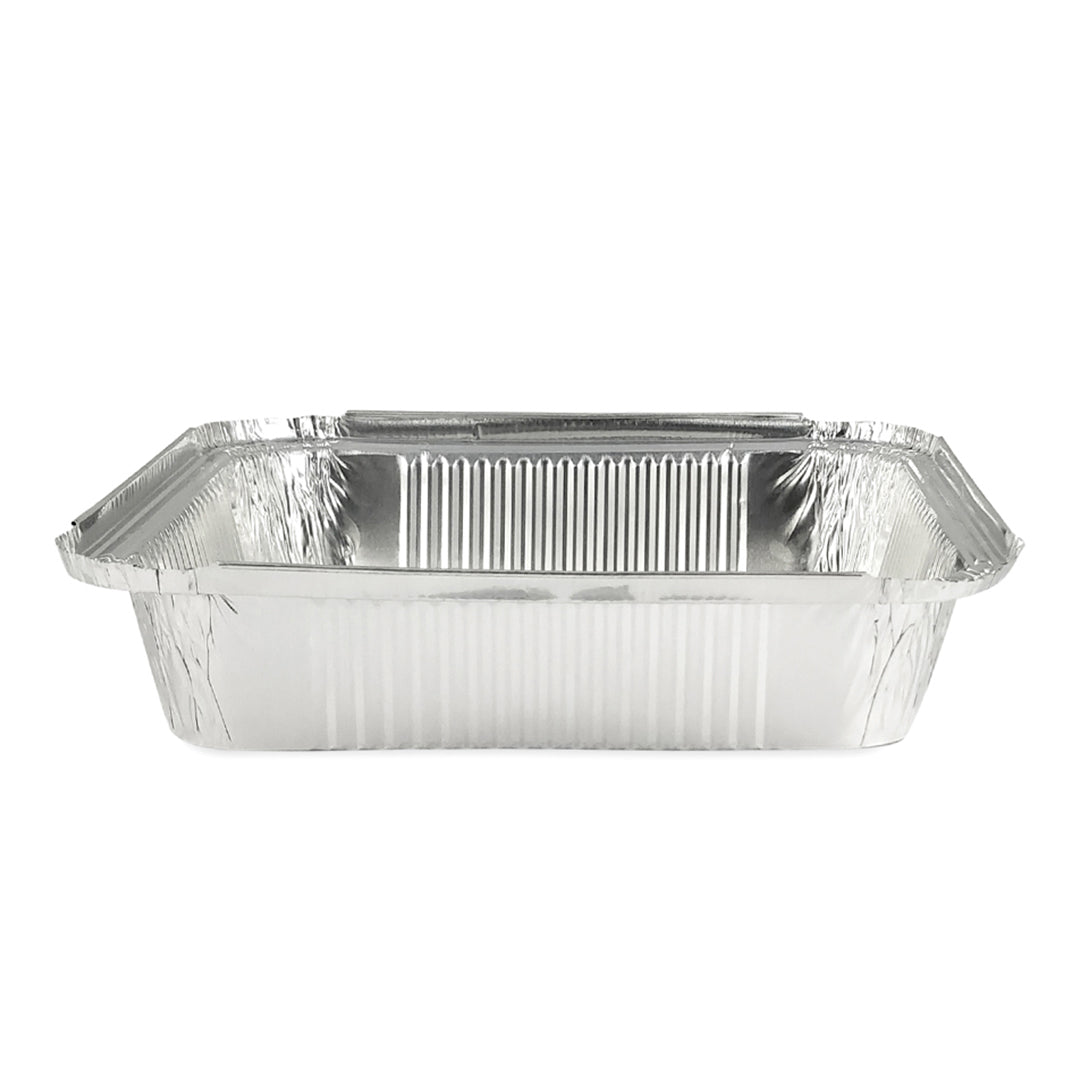 Claret Aluminium Food Container 9x9 Deep | 2100 ml