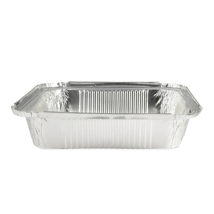 Claret Aluminium Food Container 9x9 Deep | 2100 ml