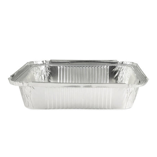 Claret Aluminium Food Container 9x9 Deep | 2100 ml