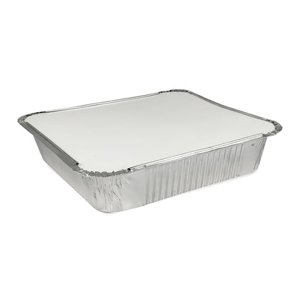 Claret Aluminium Food Container 9x9 Deep | 2100 ml