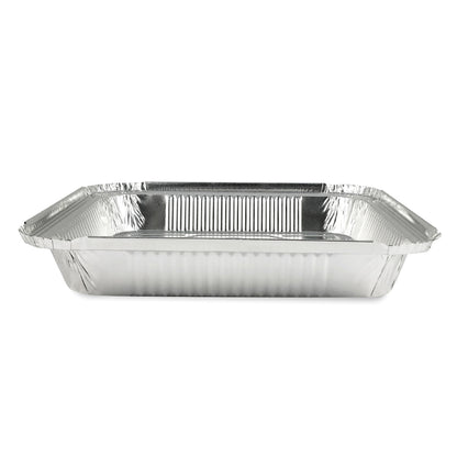 Claret Aluminium Food Container 9x9 Shallow | 1500 ml