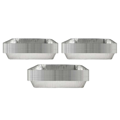 Claret Aluminium Food Container Full Deep With Lid | 9000 ml