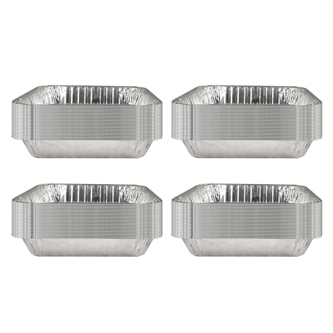 Claret Aluminium Food Container Rectangular Roaster | 6500 ml