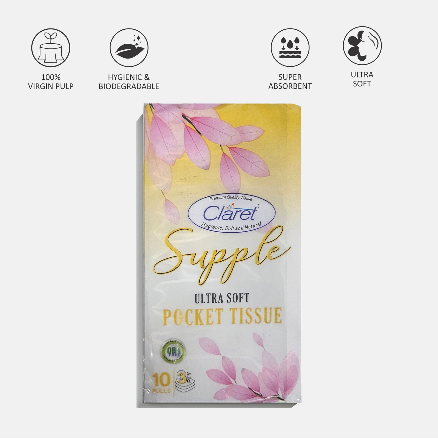 Claret Complete Personal Cleaning & Comfort Pack - 5 Items