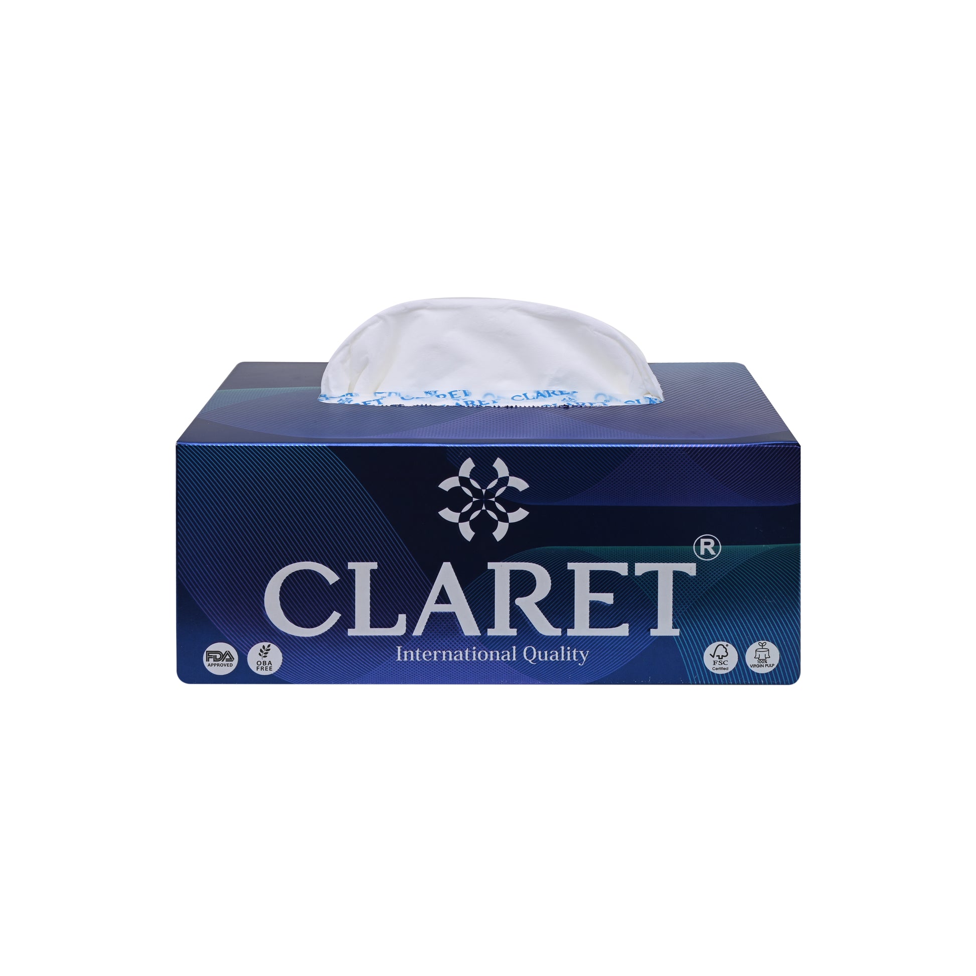 Claret Facial Tissue 2 Ply 200 Pulls (Assorted)