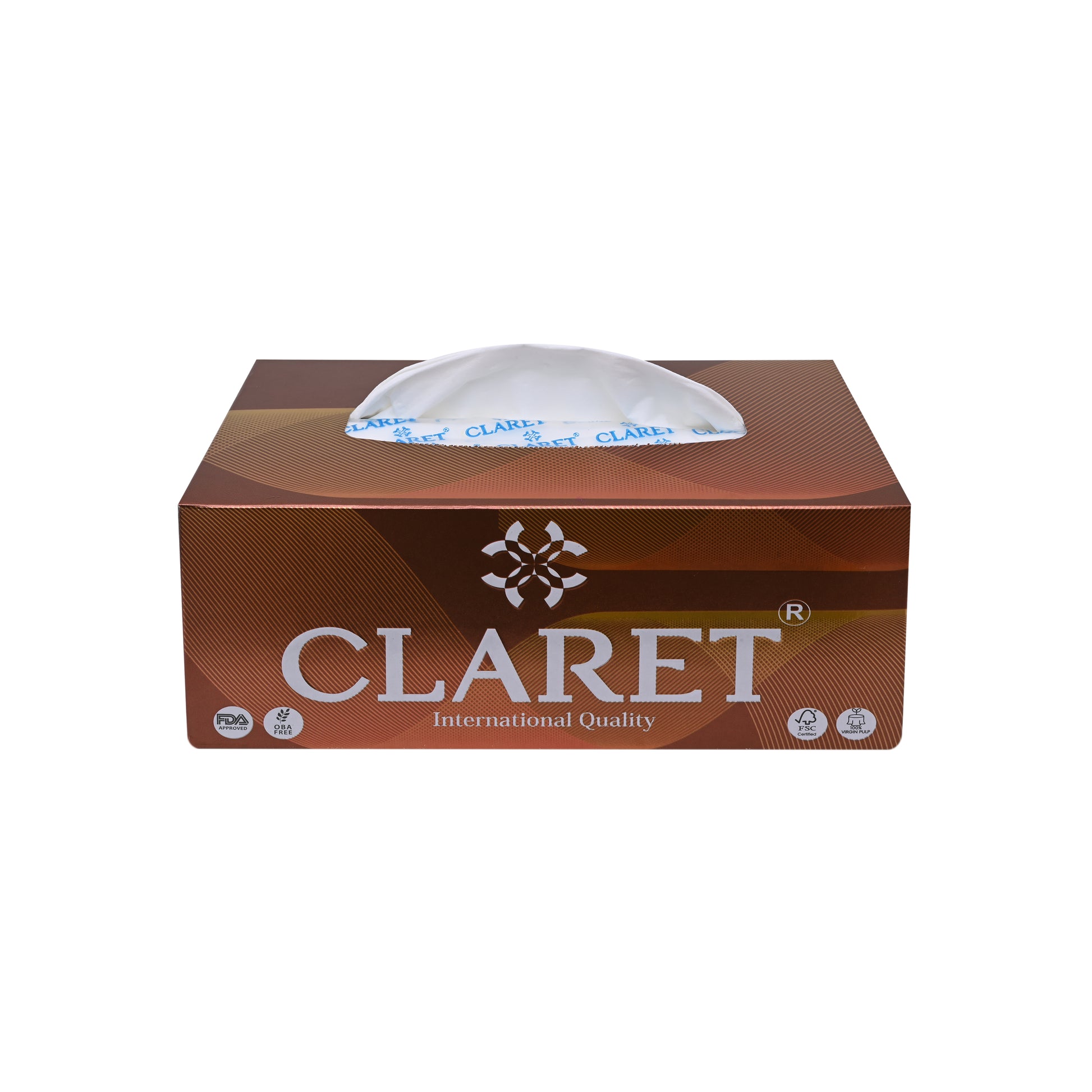 Claret Facial Tissue 2 Ply 200 Pulls (Assorted)