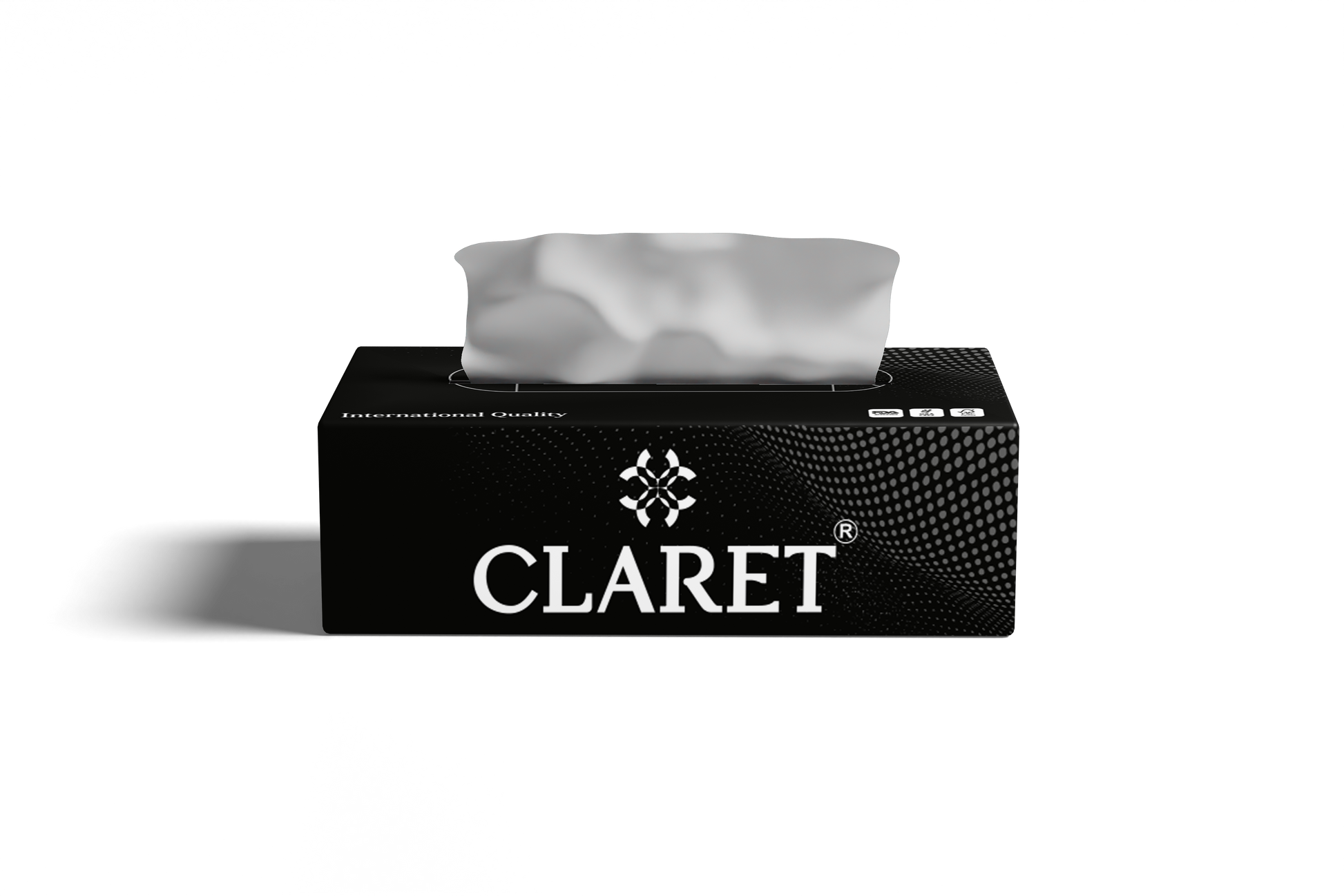 Claret Facial Tissue Single 2 Ply 100 Pulls (Assorted)