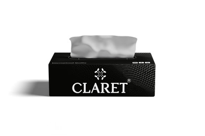Claret Facial Tissue Single 2 Ply 100 Pulls (Assorted)