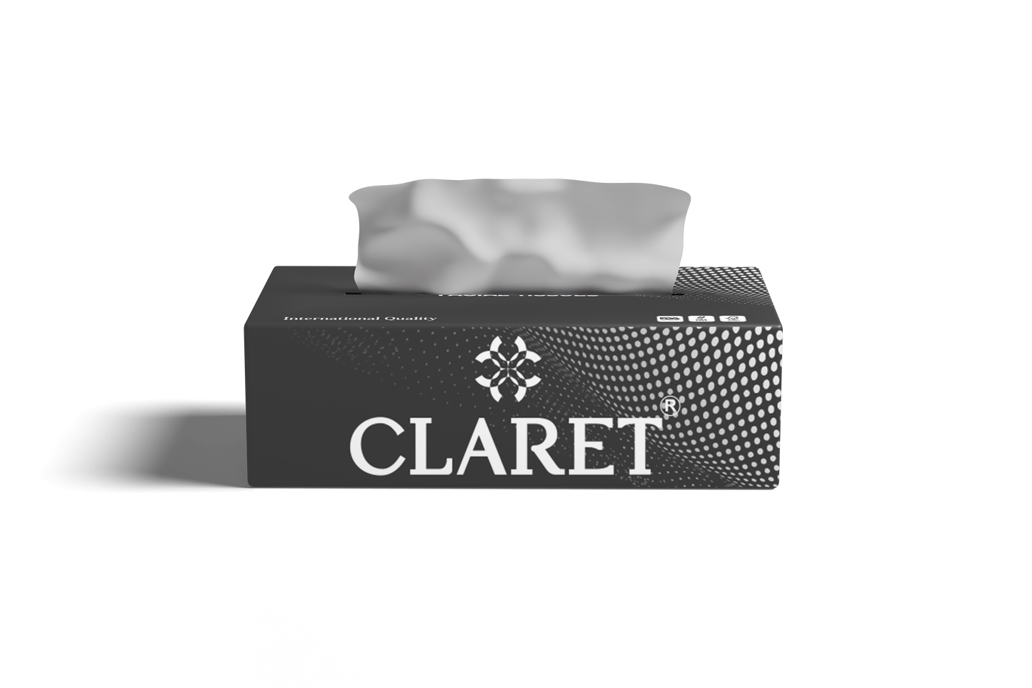 Claret Facial Tissue Single 2 Ply 100 Pulls (Assorted)