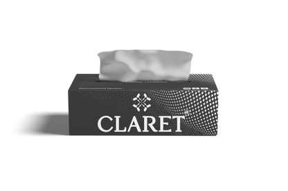 Claret Facial Tissue Single 2 Ply 100 Pulls (Assorted)