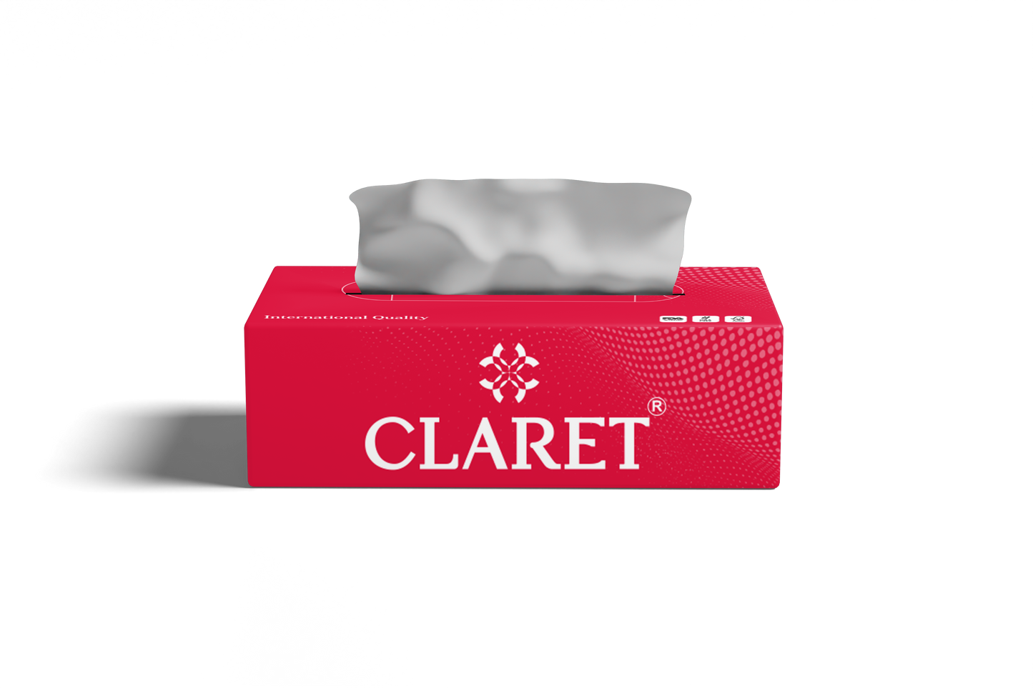 Claret Facial Tissue Single 2 Ply 100 Pulls (Assorted)