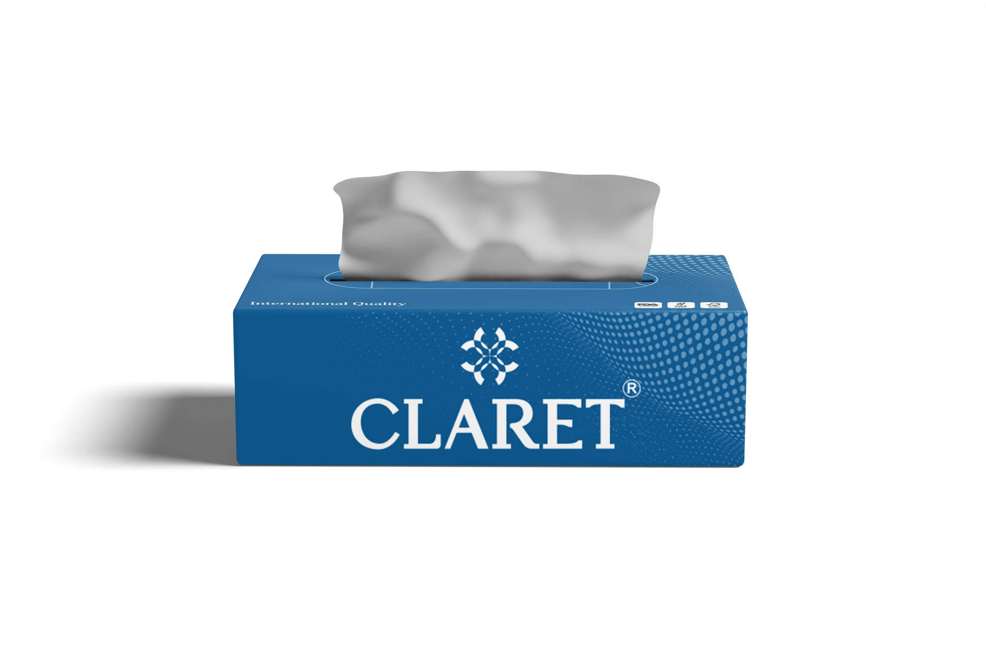 Claret Facial Tissue Single 2 Ply 100 Pulls (Assorted)