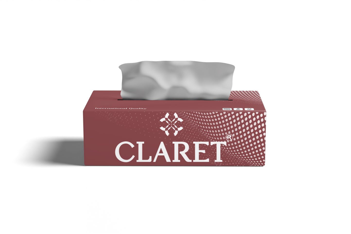 Claret Facial Tissue Single 2 Ply 100 Pulls (Assorted)
