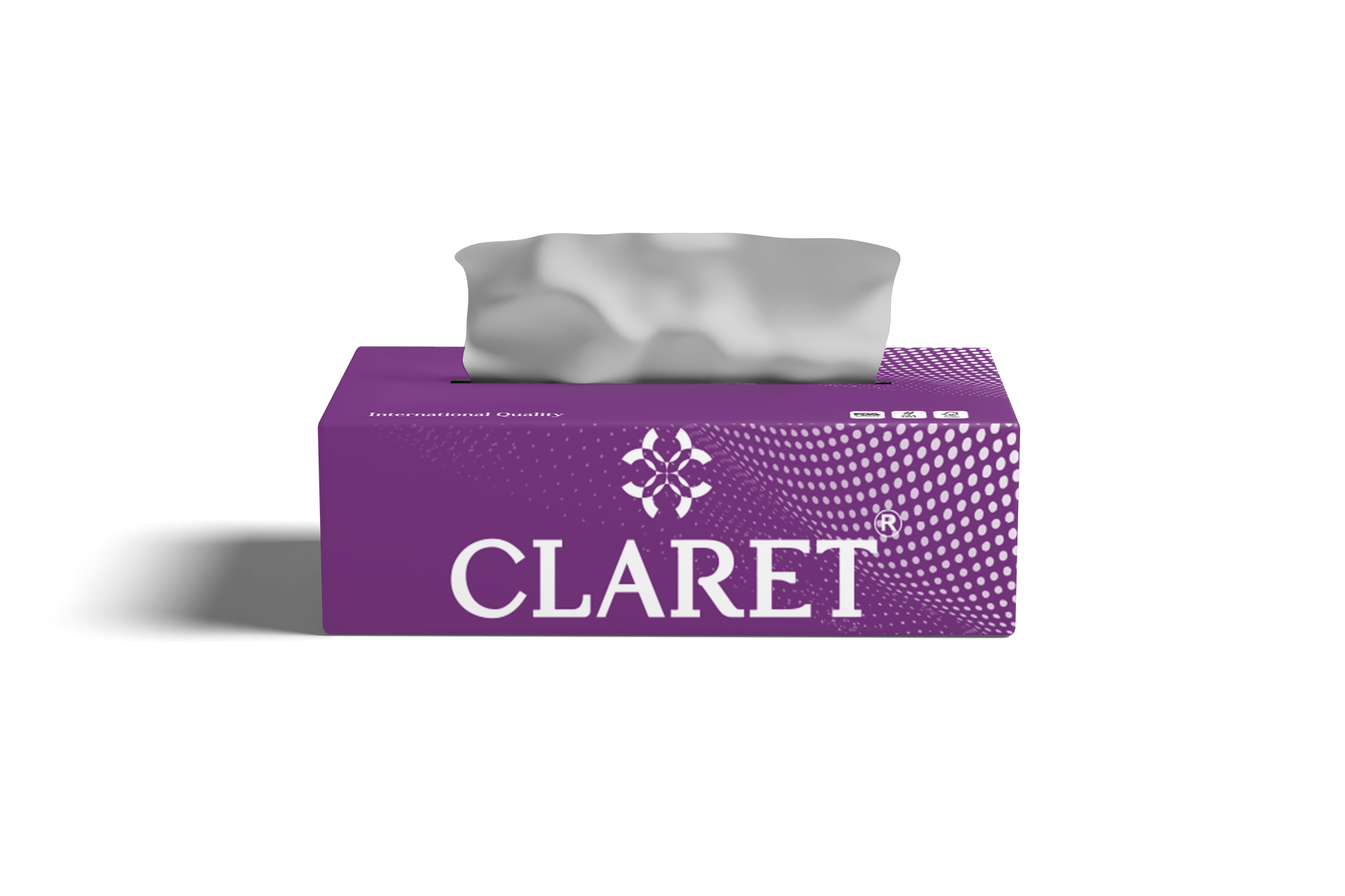 Claret Facial Tissue Single 2 Ply 100 Pulls (Assorted)