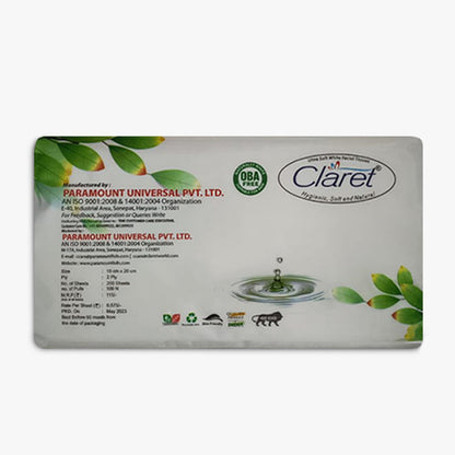 Claret Facial Tissue Soft 2 Ply 100 Pulls