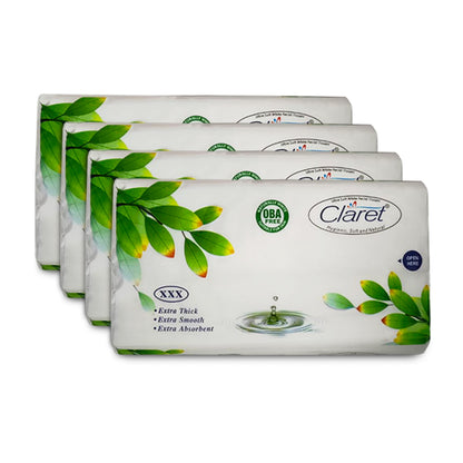 Claret Facial Tissue Soft 2 Ply 100 Pulls