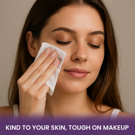 Claret Gentle Makeup Removal Wet Wipes | 25 Wipes