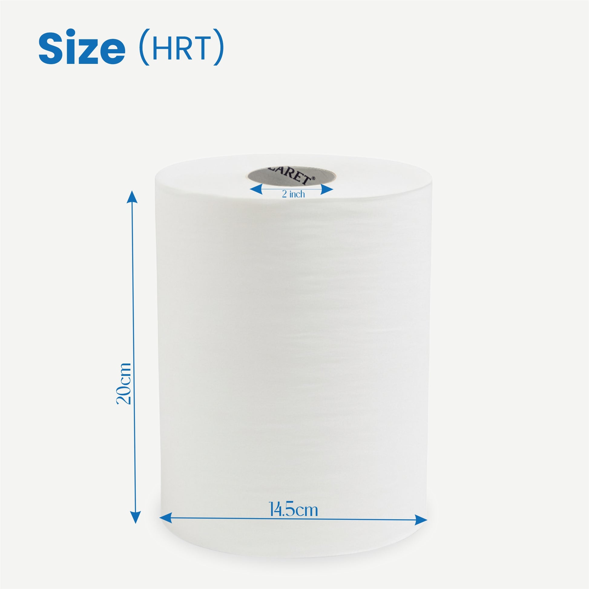 Claret Hard Roll Towel (HRT) 1 Ply 125 Meter