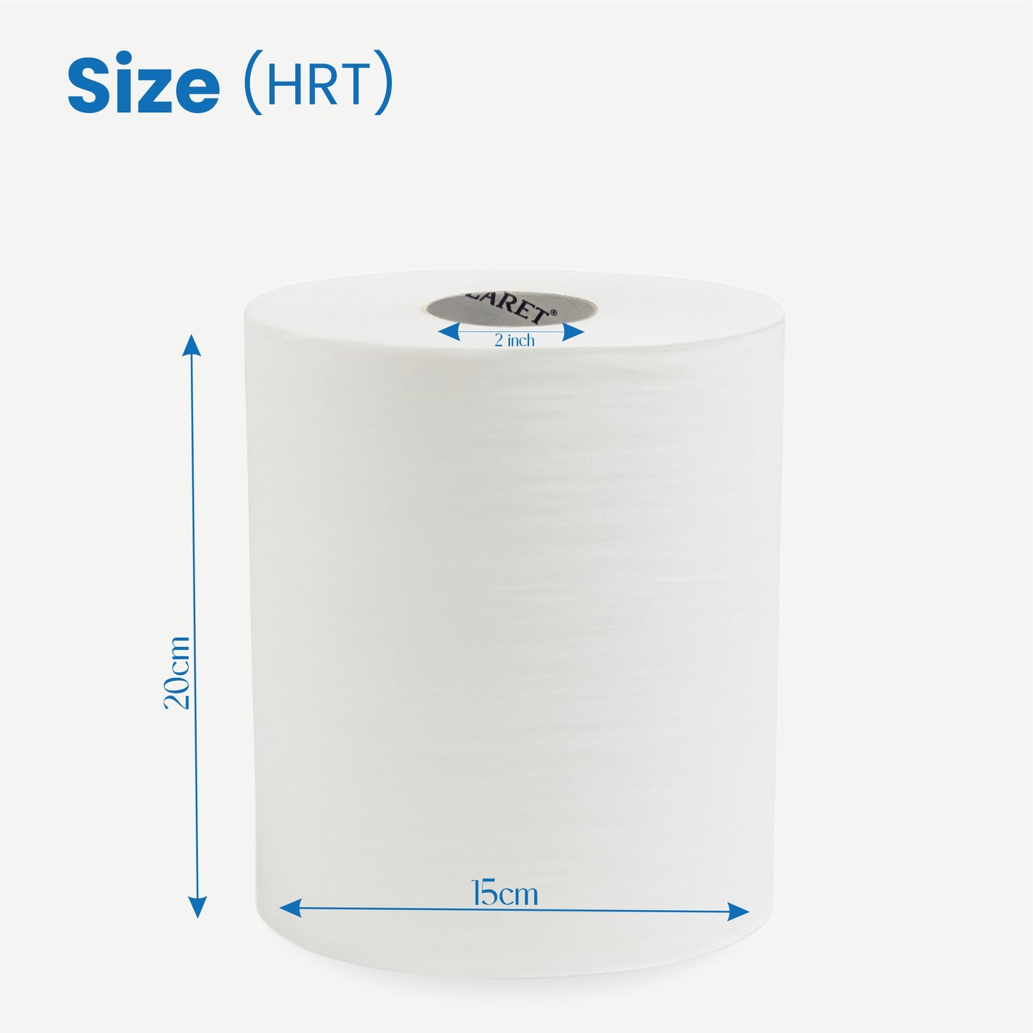 Claret Hard Roll Towel (HRT) 1 Ply 150 Meter