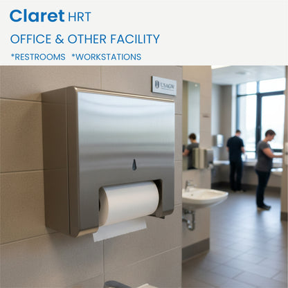 Claret Hard Roll Towel (HRT) 1 Ply 150 Meter