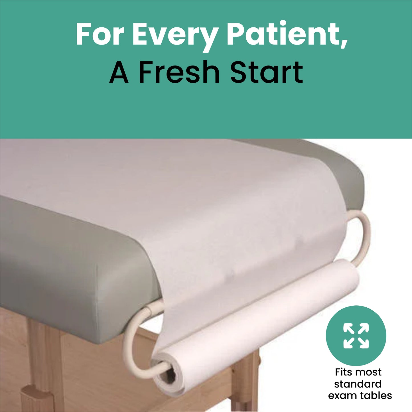 Claret Hygiene Tissue Bed Sheet Roll | 55cm