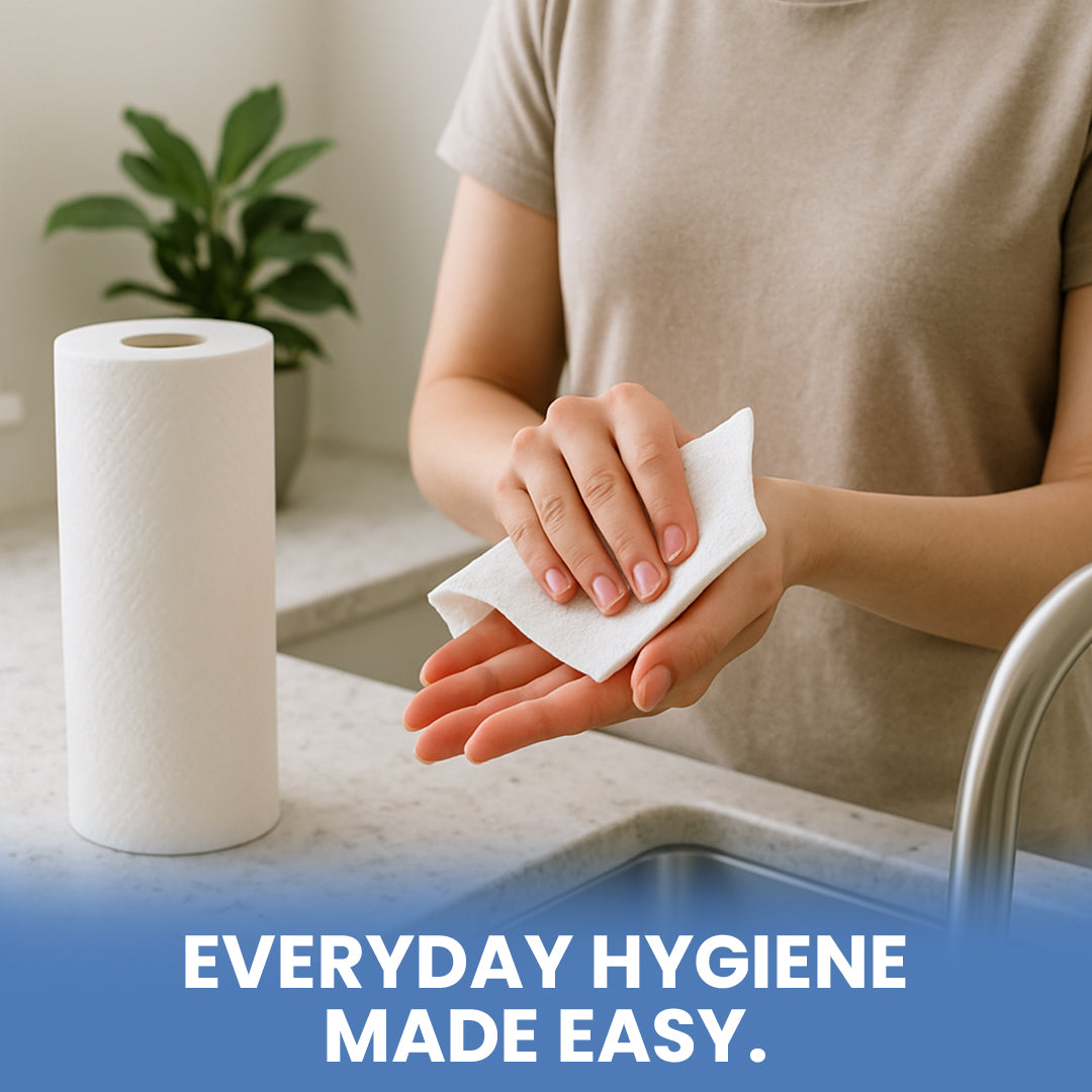 Claret Kitchen Towel 6 in 1 Combo 2 Ply 60 Pulls