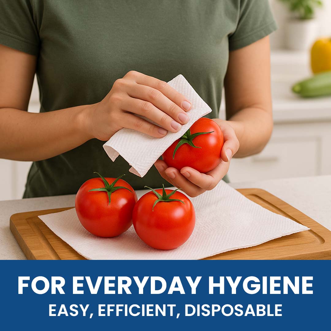 Claret Kitchen Towel 6 in 1 Combo 2 Ply 60 Pulls