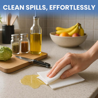 Claret Kitchen Towel 6 in 1 Combo 2 Ply 60 Pulls