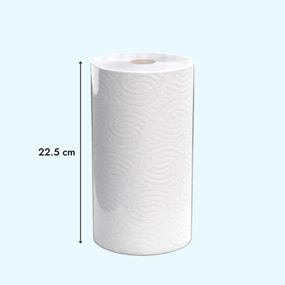 Claret Kitchen Towel 6 in 1 Combo 2 Ply (60 Pulls Per Roll, 360 Pulls)