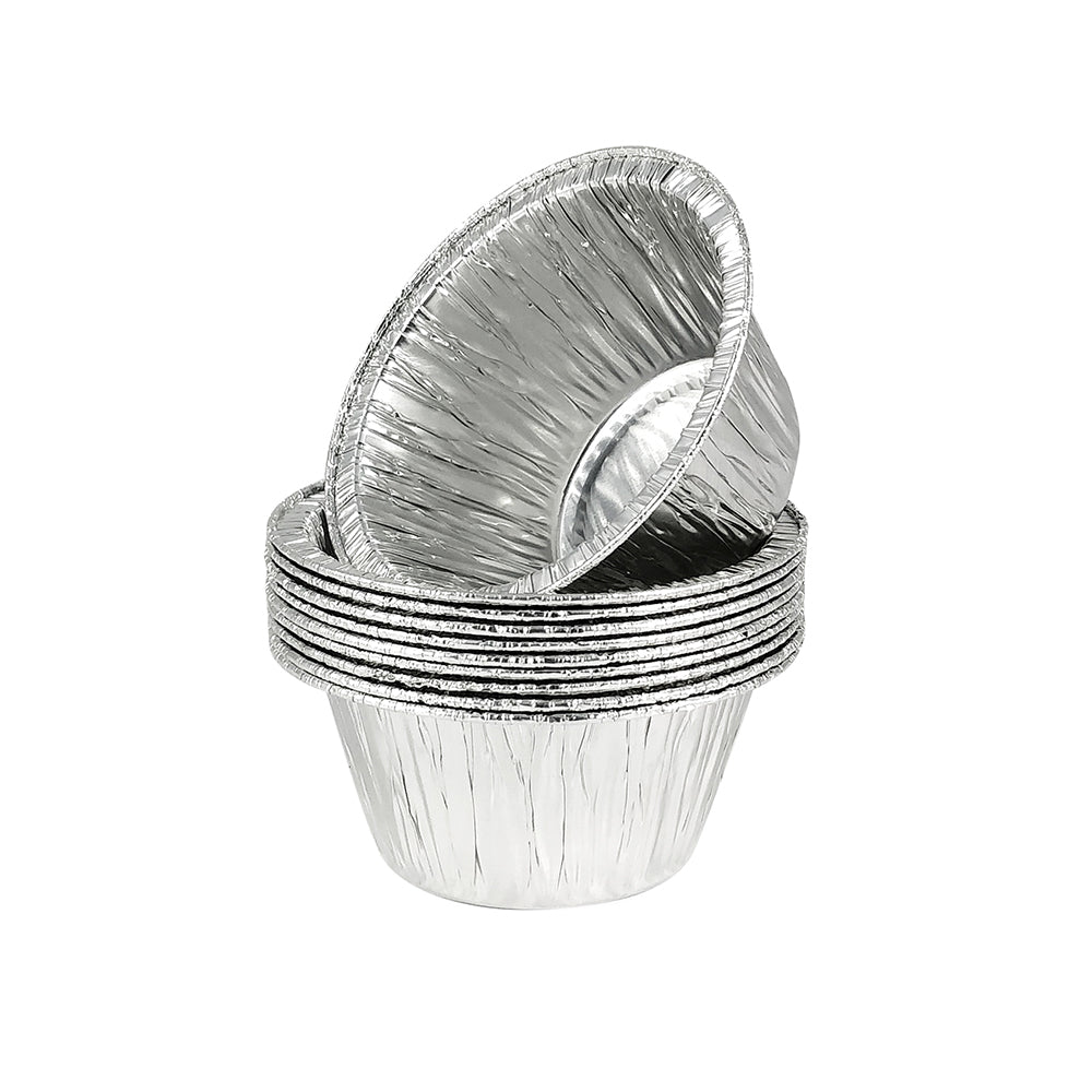 Claret Muffin Cup Aluminium Container | 120 ml