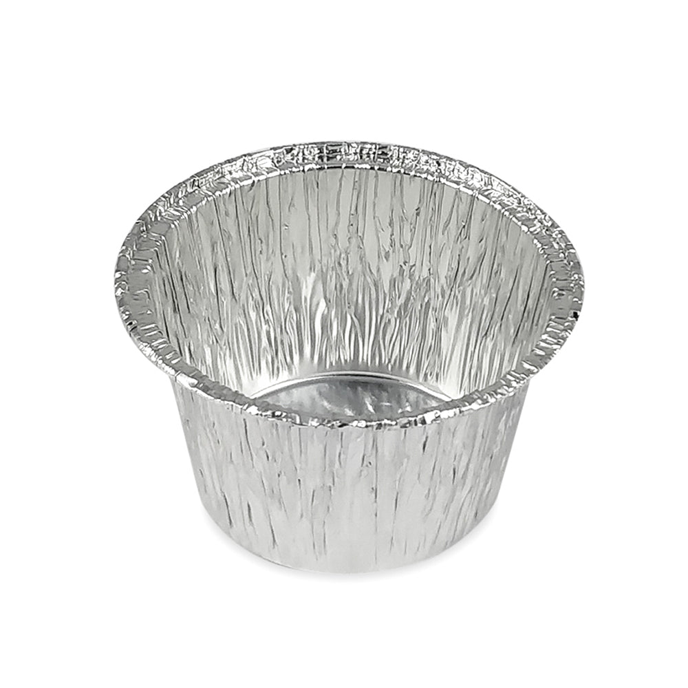 Claret Muffin Cup Aluminium Container | 75 ml