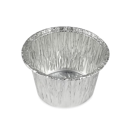 Claret Muffin Cup Aluminium Container | 75 ml