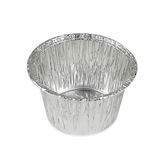 Claret Muffin Cup Aluminium Container | 75 ml