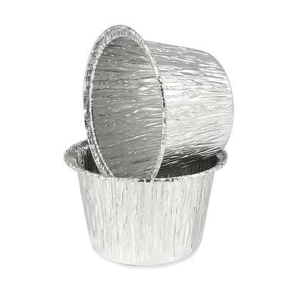 Claret Muffin Cup Aluminium Container | 75 ml
