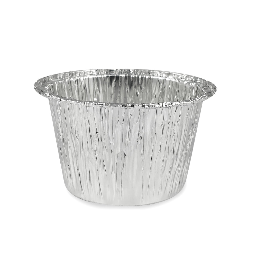 Claret Muffin Cup Aluminium Container | 75 ml