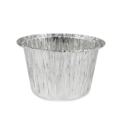 Claret Muffin Cup Aluminium Container | 75 ml