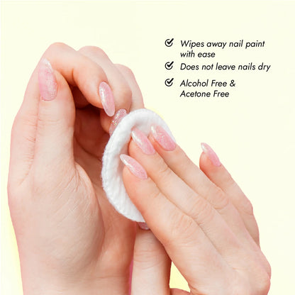 Claret Nail Polish Remover Wipes | Lemon | 30 Wipes