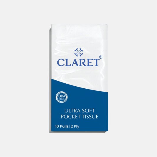 Claret Pocket Tissue 2 Ply | 10 Pull