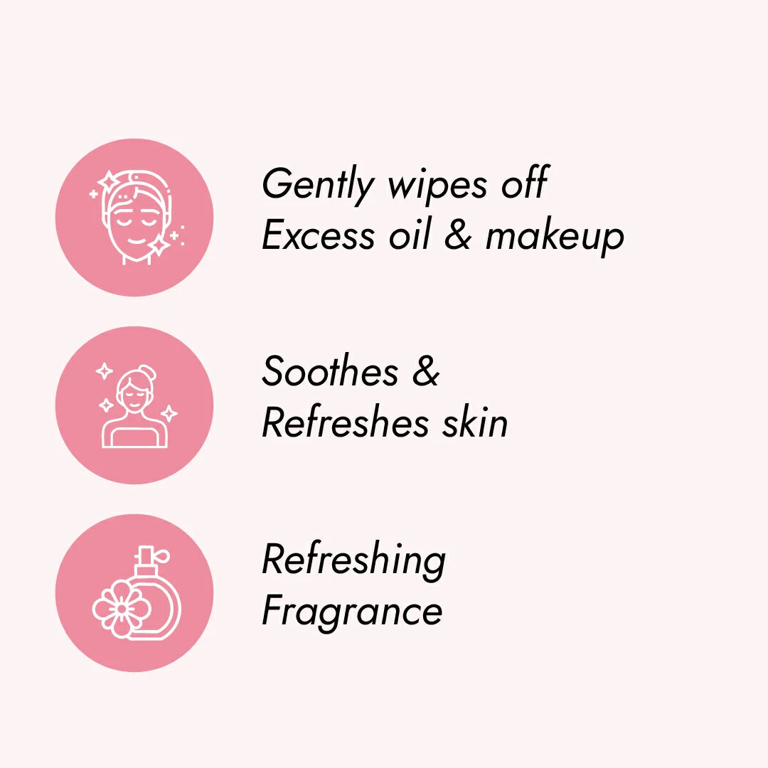 Claret Refreshing Wet Wipes With Aloe Vera & Cucumber | 25 Pulls