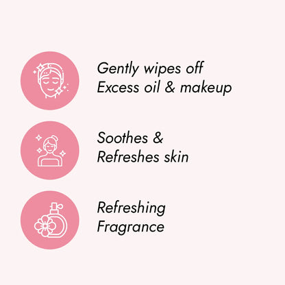 Claret Refreshing Wet Wipes With Aloe Vera & Cucumber | 25 Pulls