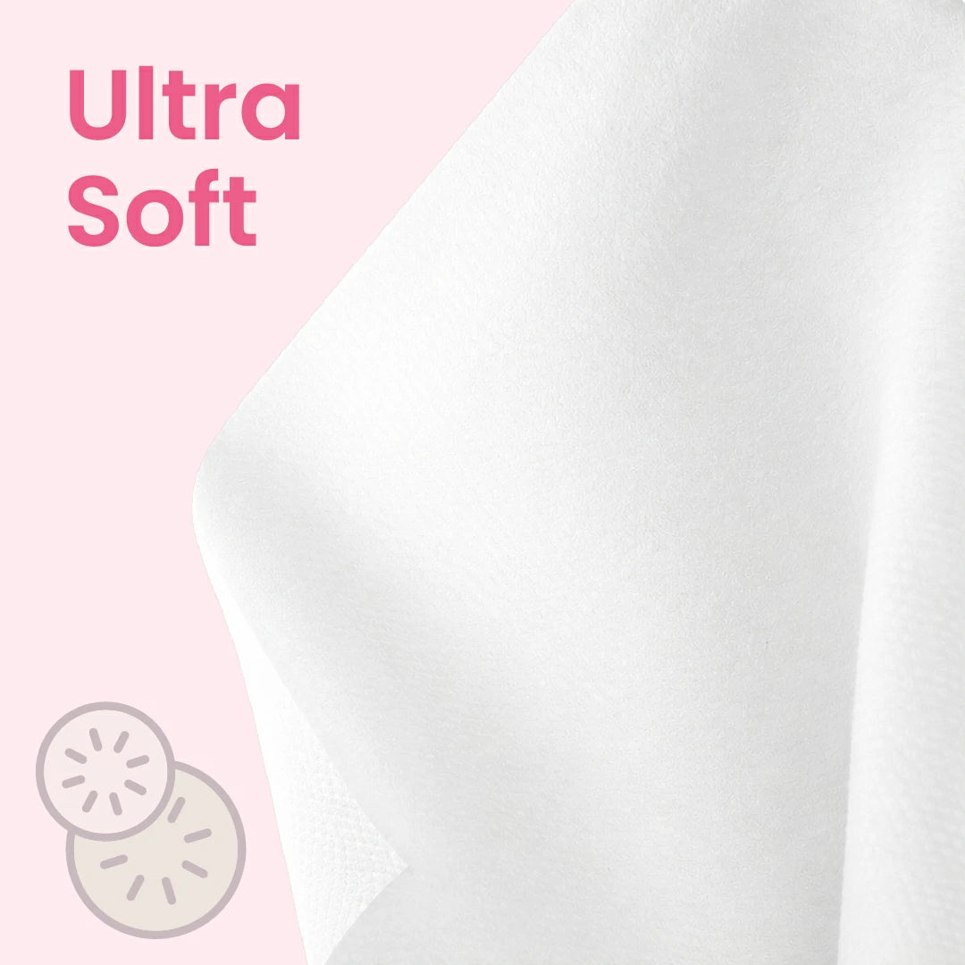 Claret Refreshing Wet Wipes With Aloe Vera & Cucumber | 25 Pulls