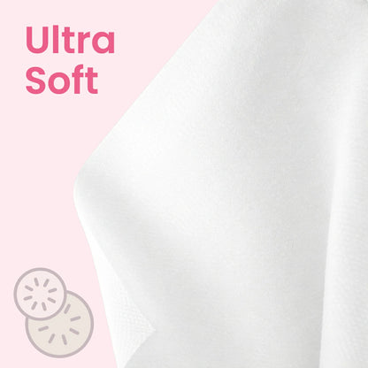 Claret Refreshing Wet Wipes With Aloe Vera & Cucumber | 25 Pulls