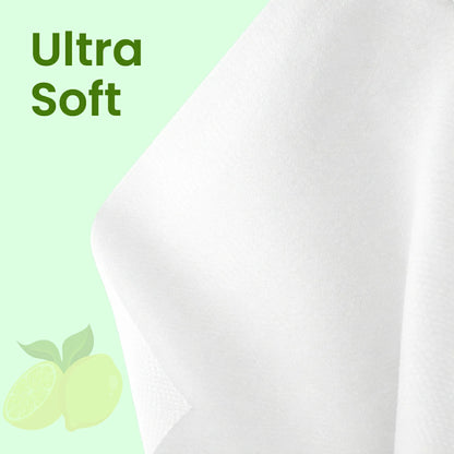 Claret Refreshing Wet Wipes With Lemon | 25 Pulls