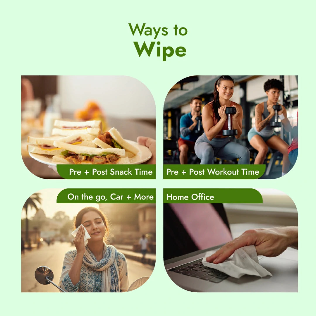 Claret Refreshing Wet Wipes With Lemon | 25 Pulls